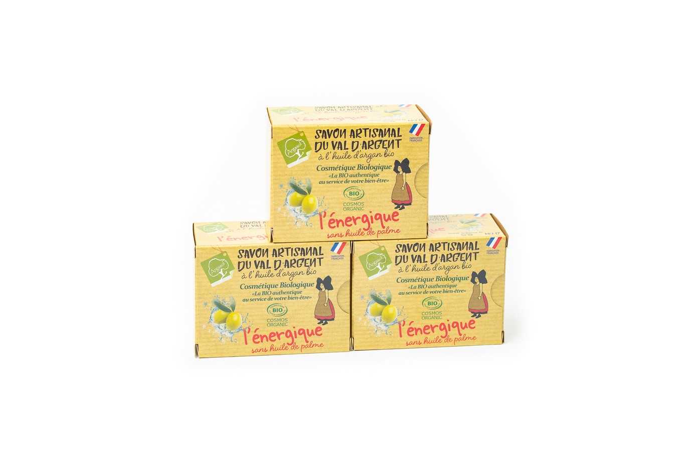 Lot de 3 Savons l'énergique