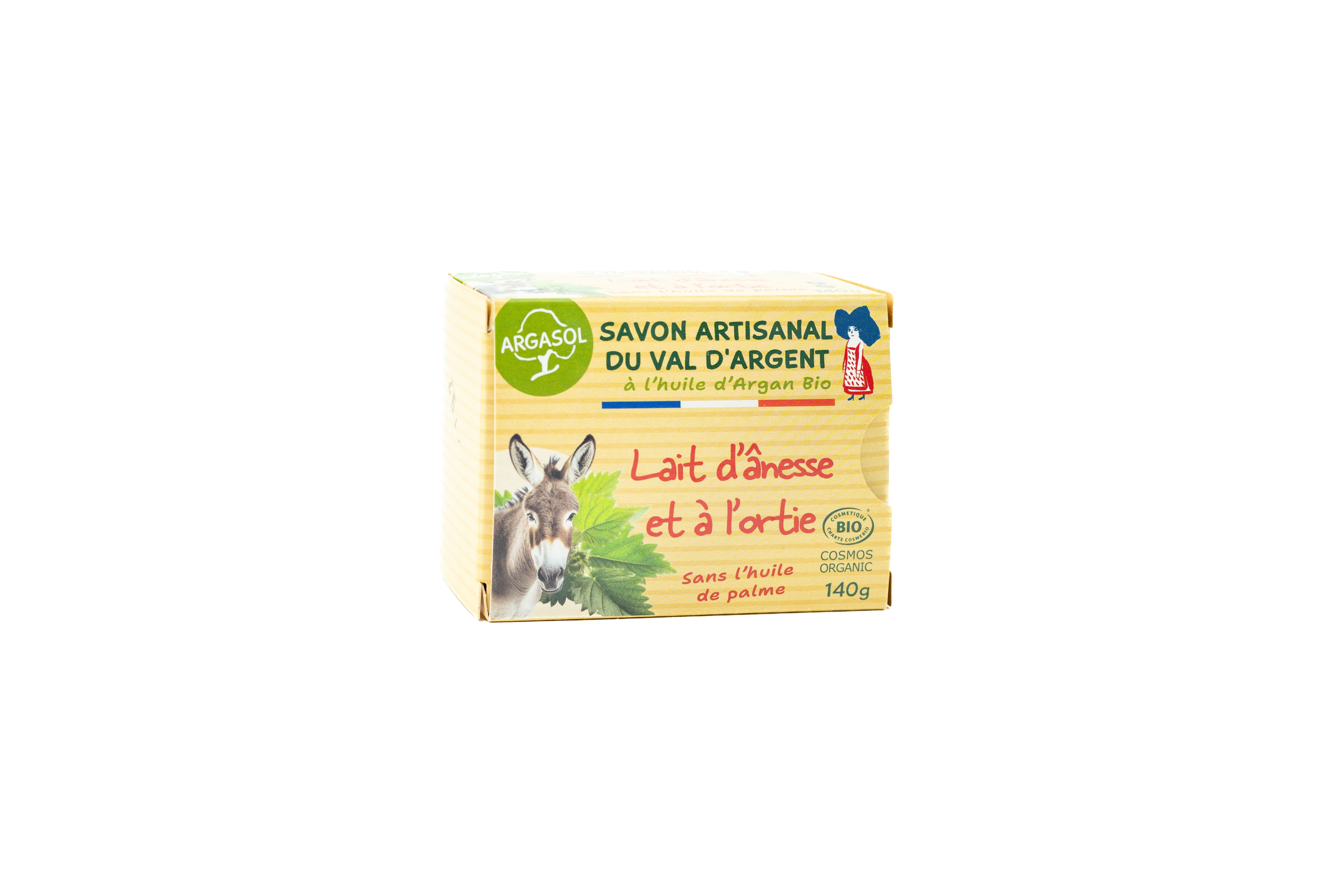 Savon au Lait d'Anesse et à l'Ortie