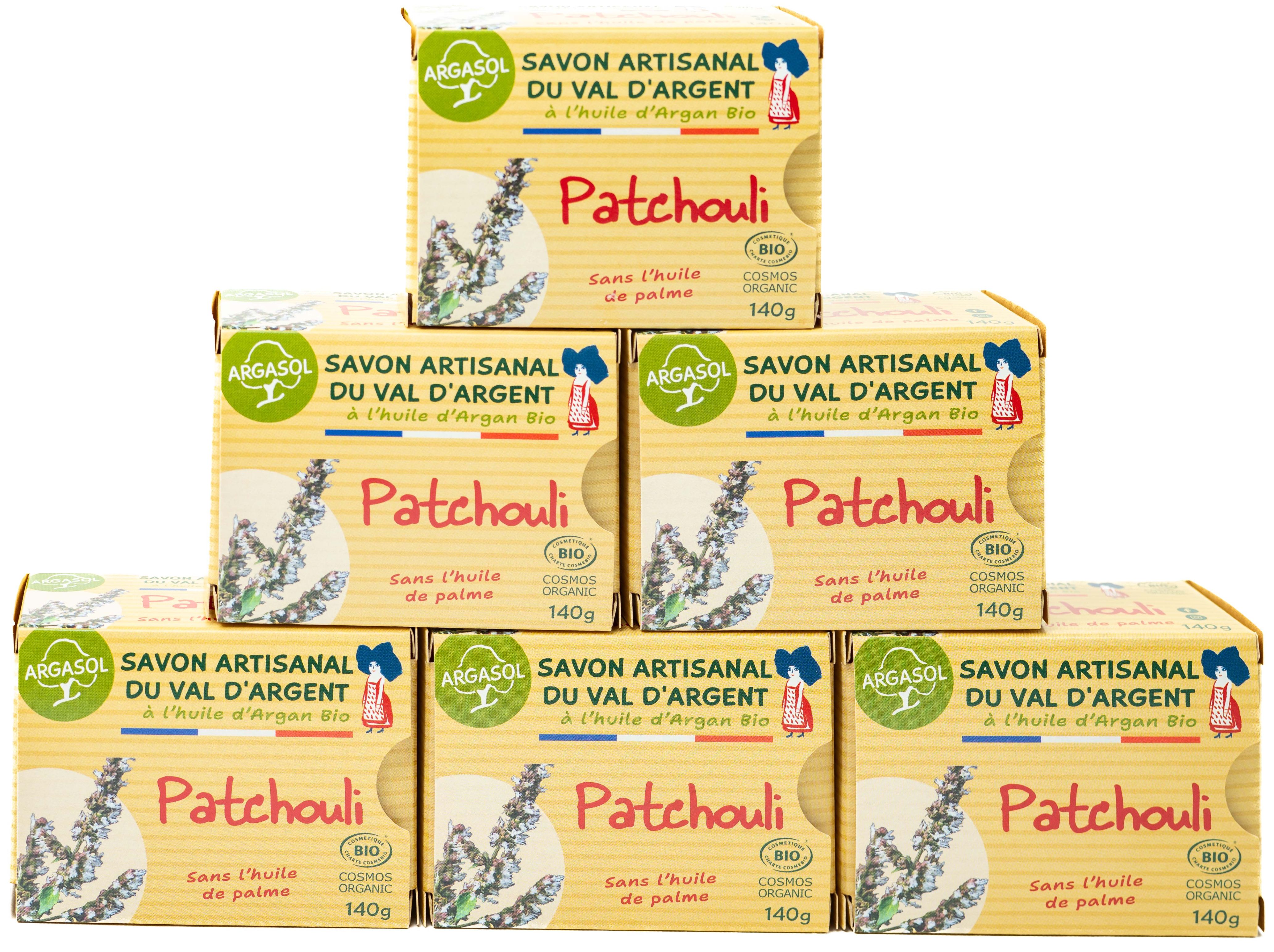Lot de 6 Savons au Patchouli