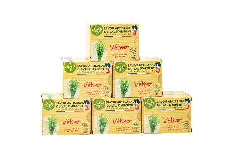 Lot de 6 Savons Vetiver