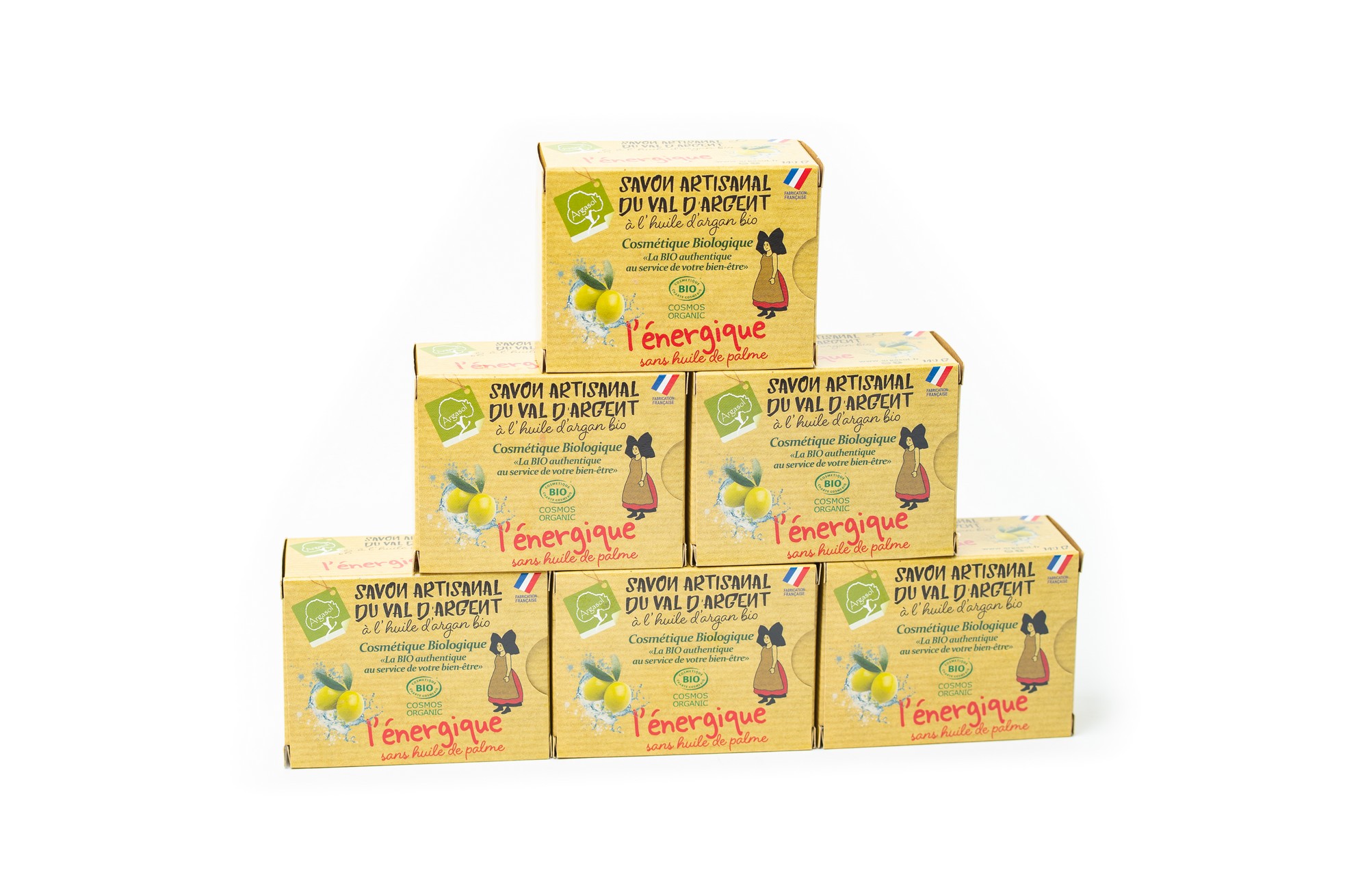 Lot de 6 Savons l'énergique