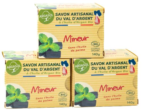 Lot de 3 Savons Le Mineur