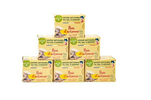 Lot de 6 Savons Bois d'automne