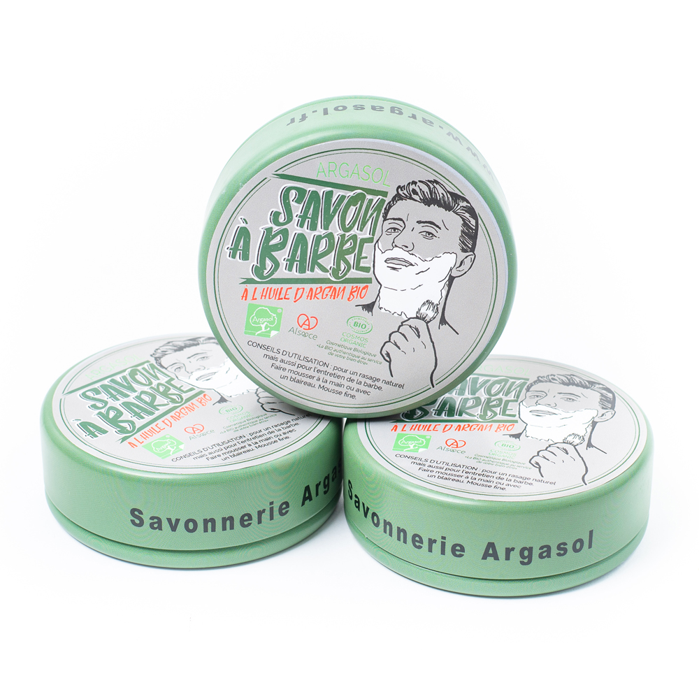 Lot de 3 Savons à Barbe 