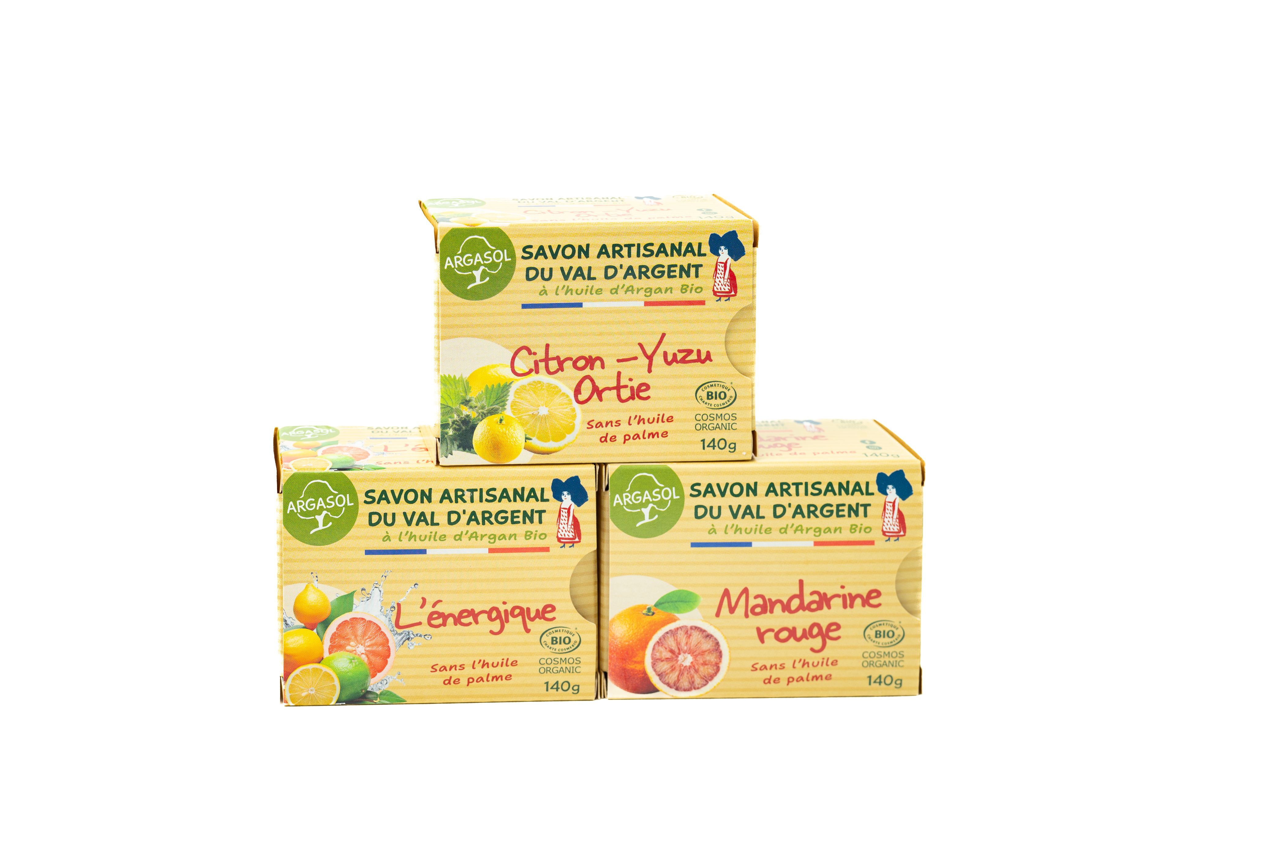 L'énergique : l'énergique, Citron-yuzu-ortie, mandarine