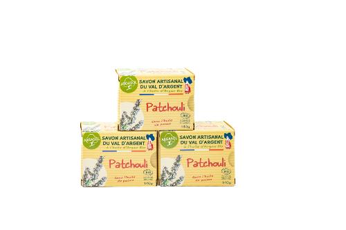 Lot de 3 Savons au Patchouli