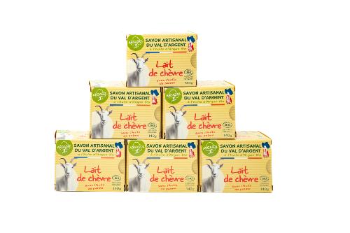 Lot de 6 Savons au Lait de Chèvre