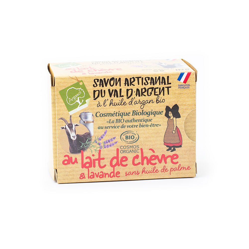 Savon au Lait de Chèvre et à la Lavande