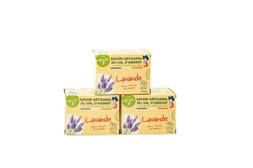 Lot de 3 Savons à la Lavande