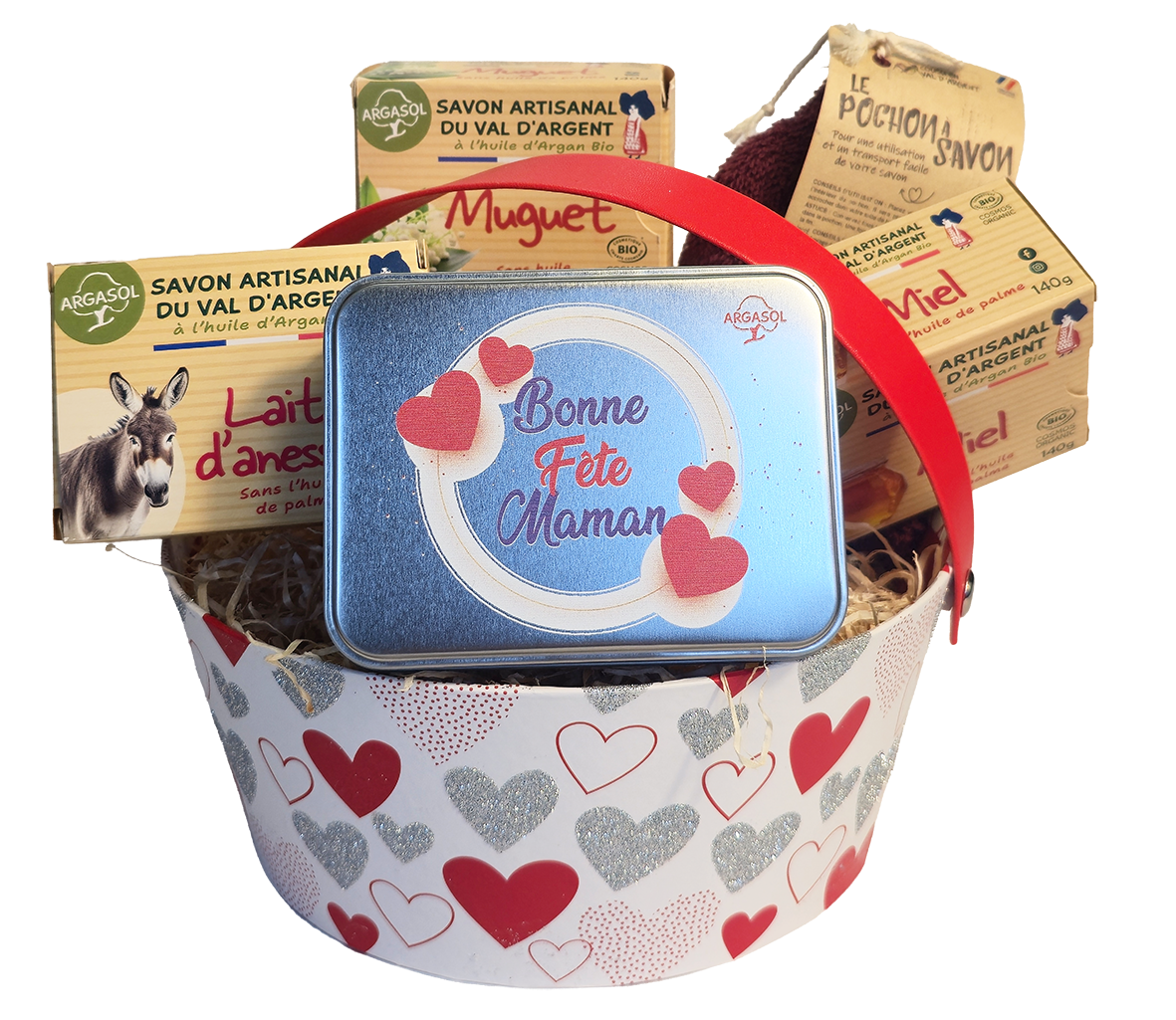 Panier Rond Coeur