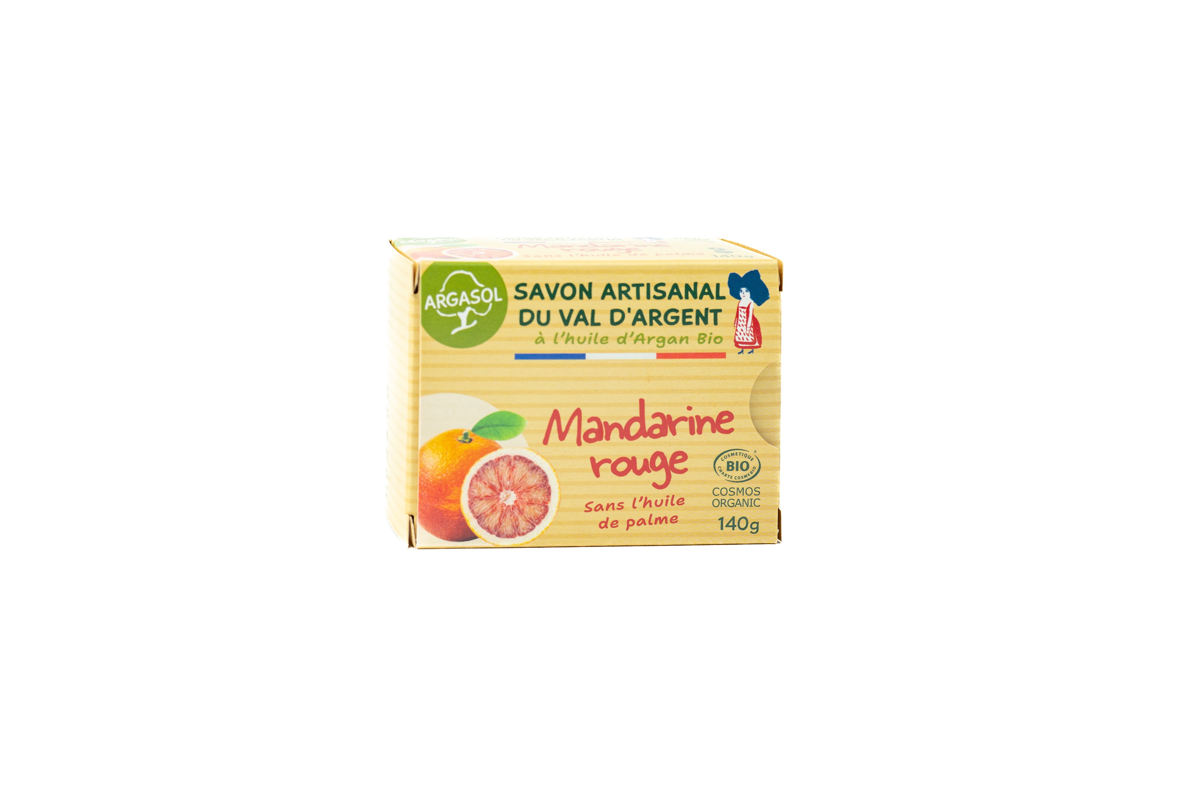 Savon à la Mandarine Rouge