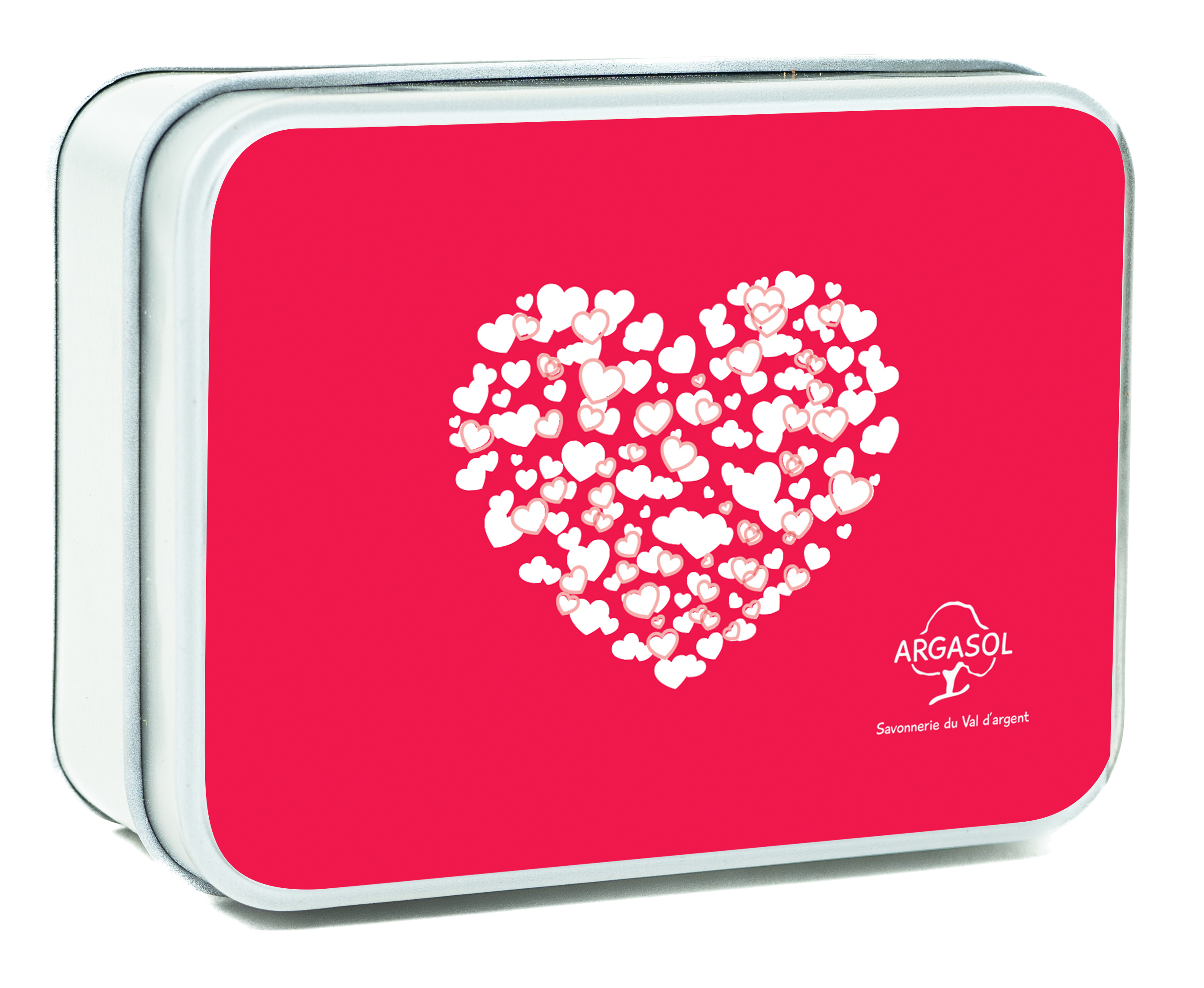 boite à savon Coeur Rouge