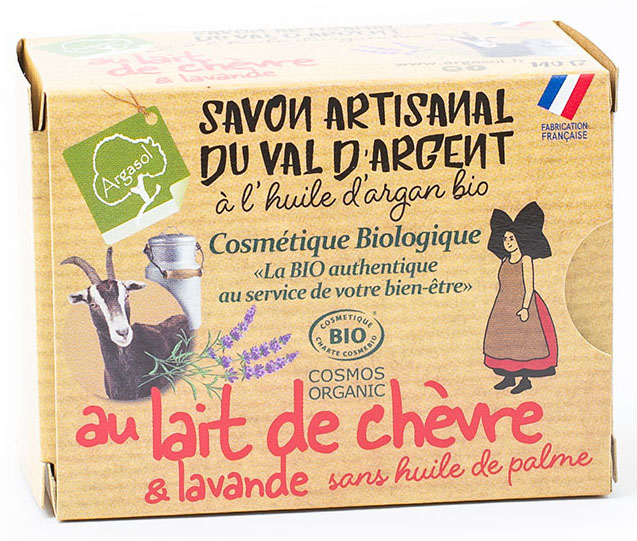 Savon au Lait de Chèvre et à la Lavande