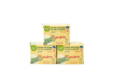 Lot de 3 Savons au Romarin