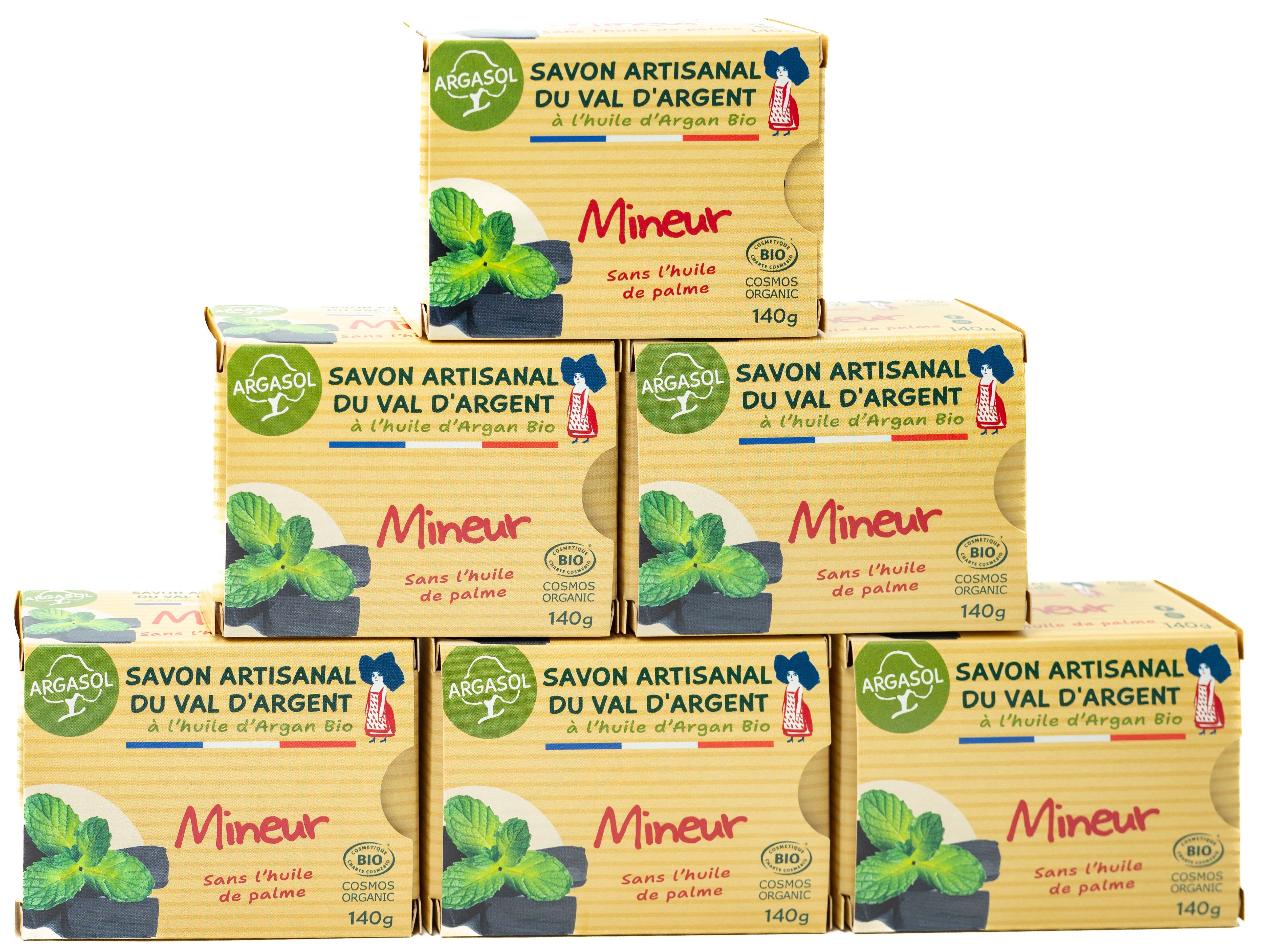 Lot de 6 Savons Le Mineur