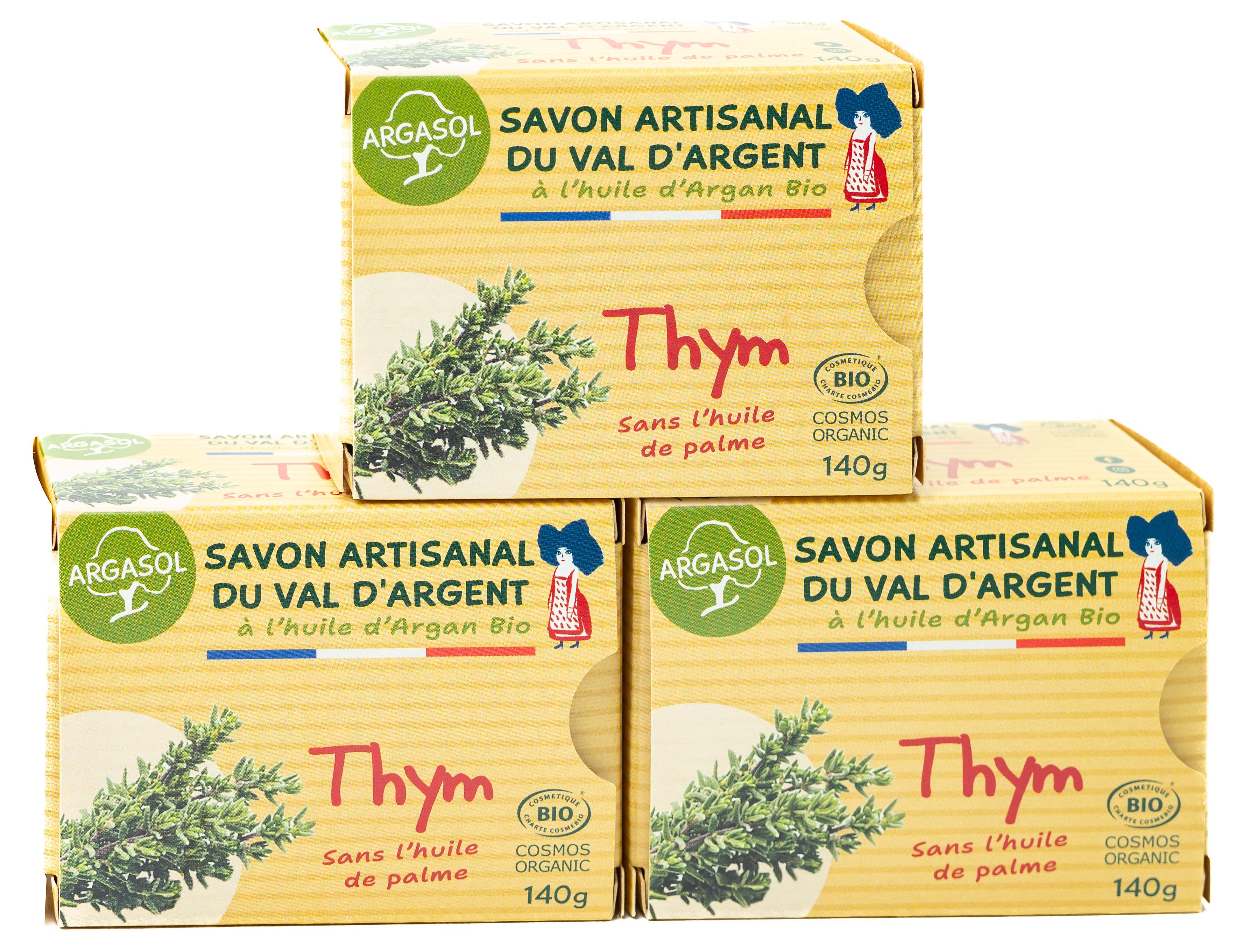 Lot de 3 Savons au Thym
