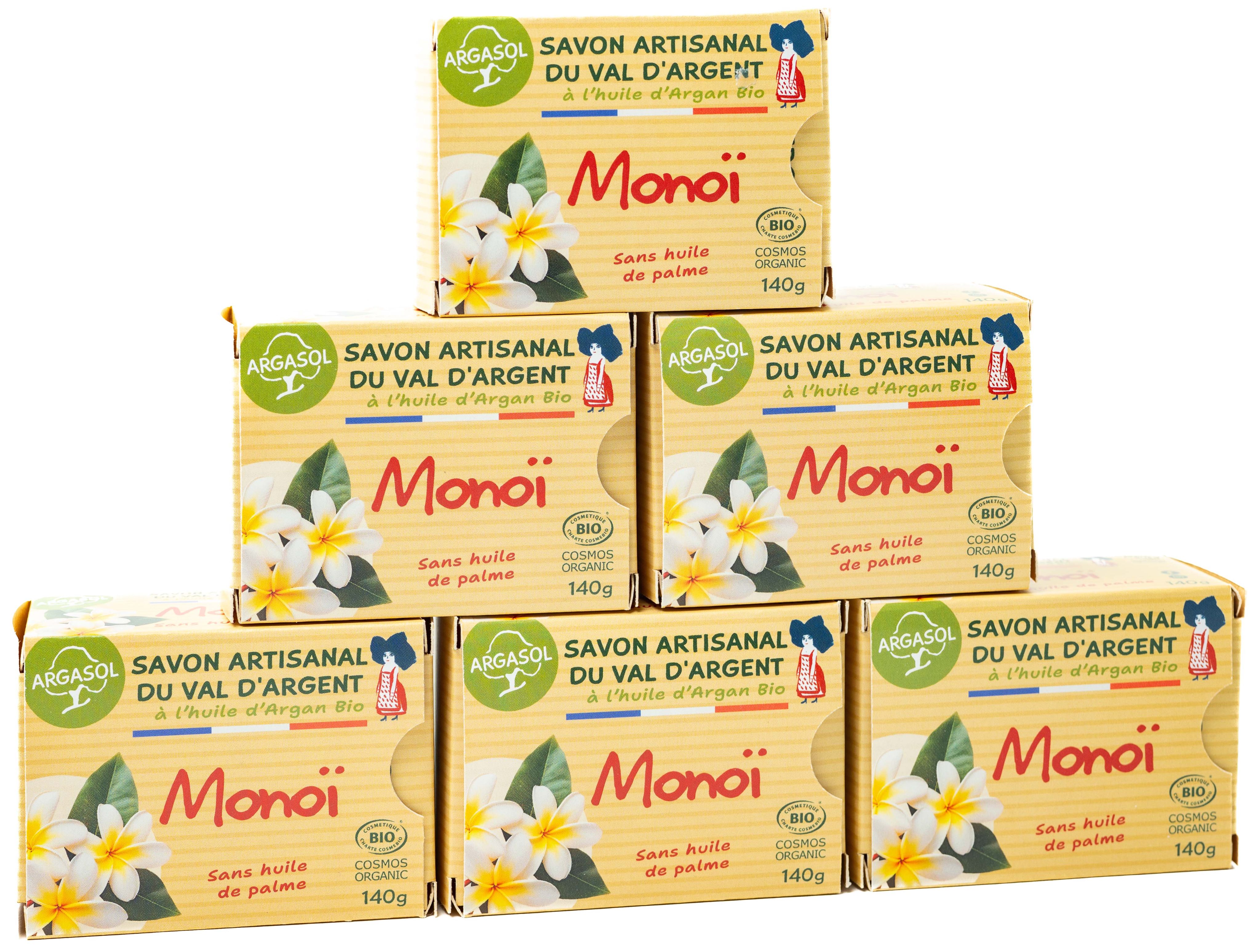 Lot de 6 Savons au monoï