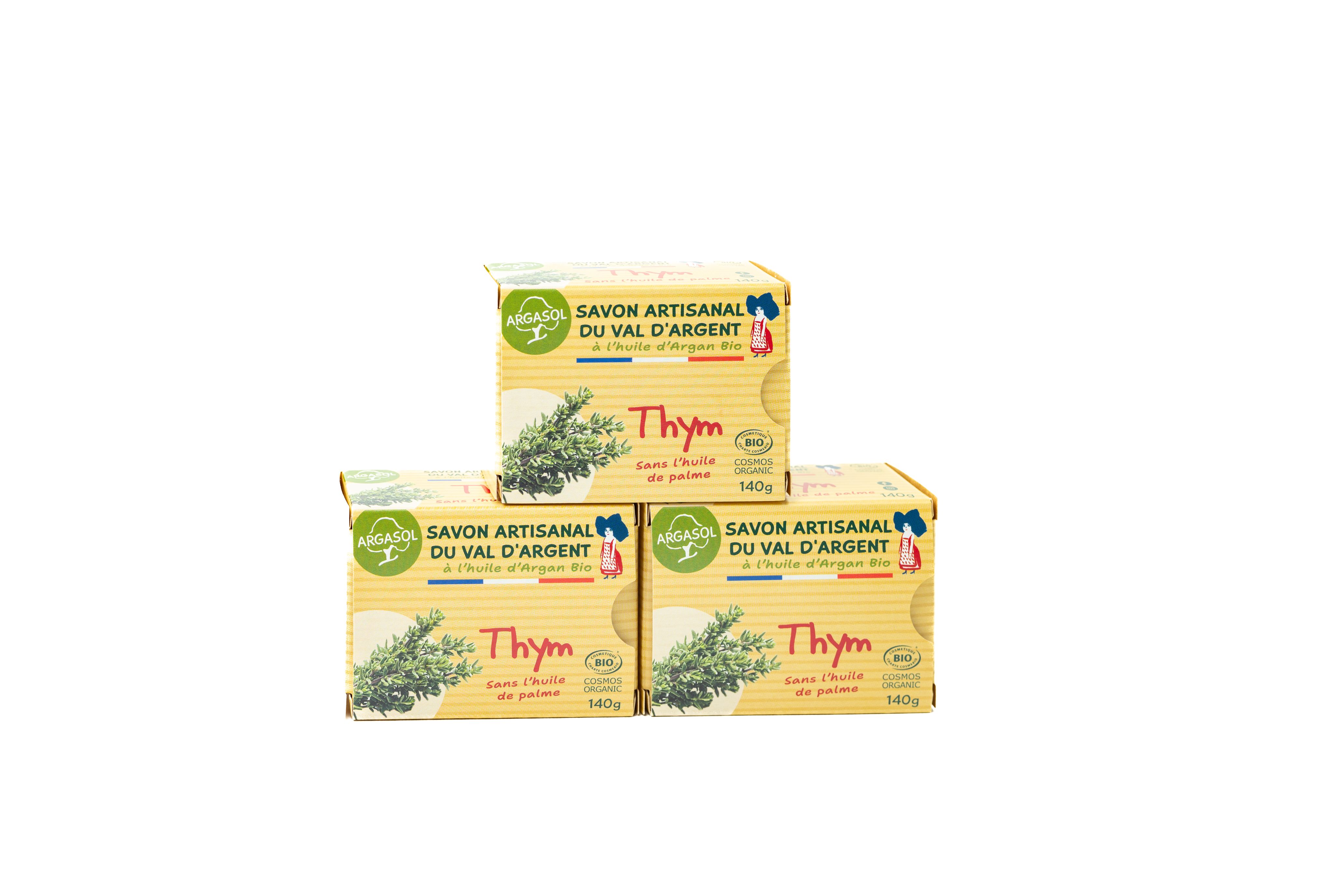 Lot de 3 Savons au Thym