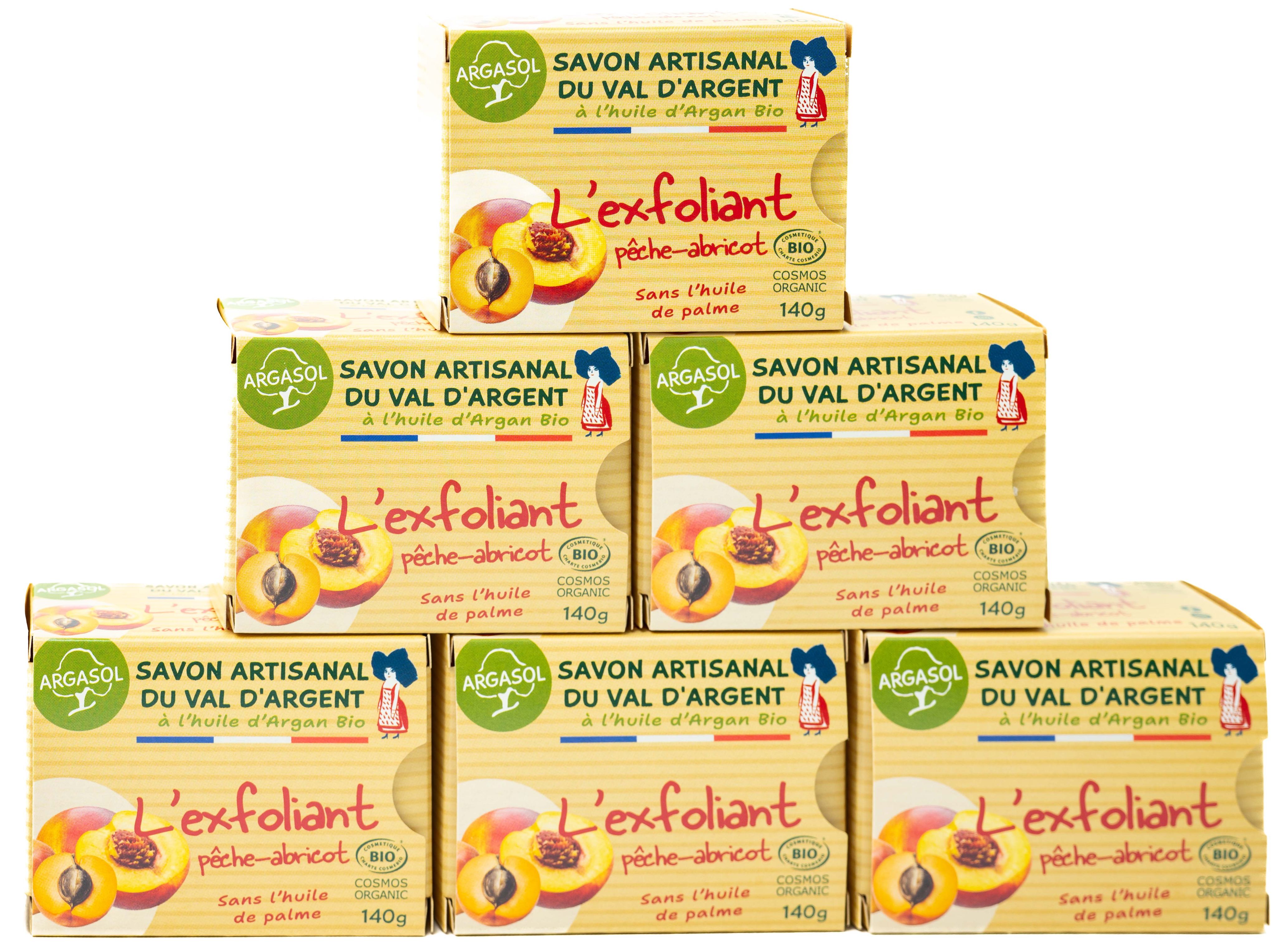 Lot de 6 Savons L'Exfoliant