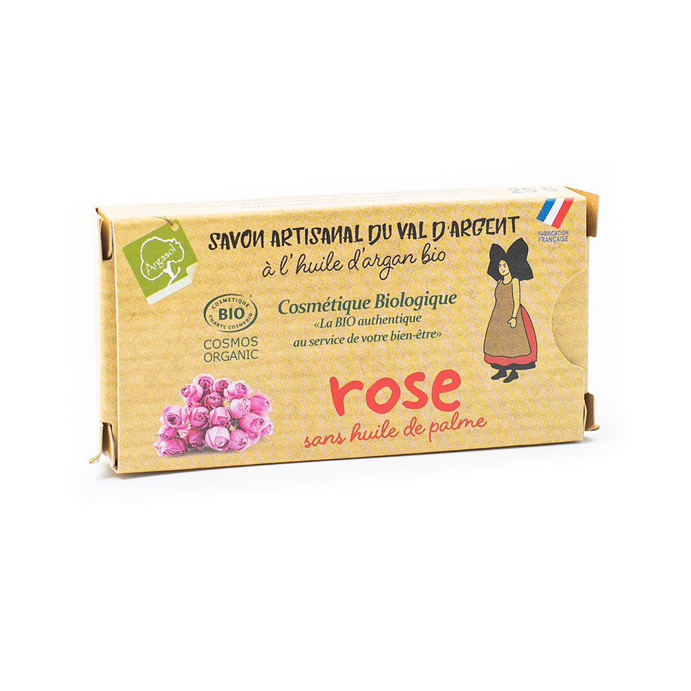 Savon d'invité à la rose 25g