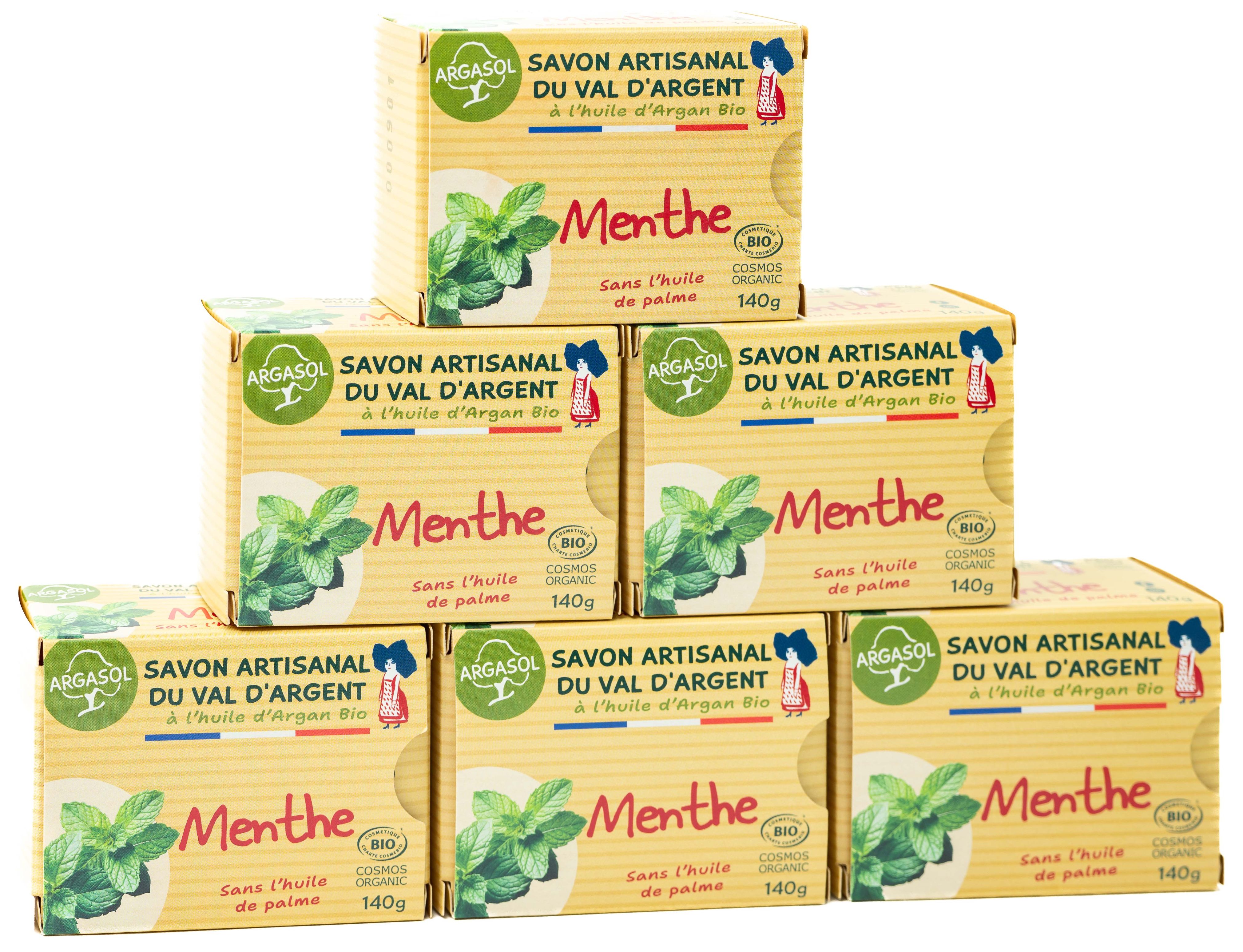 Lot de 6 Savons à la Menthe