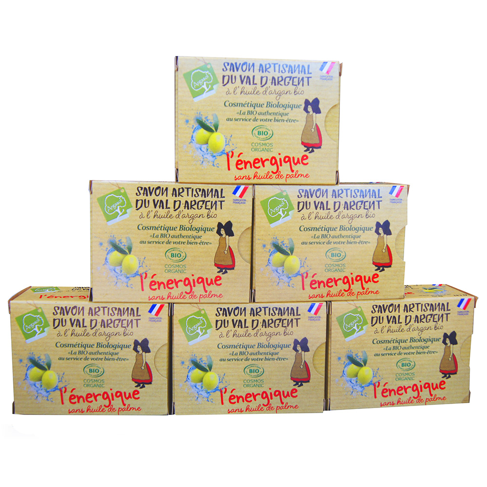 Lot de 6 Savons Energique