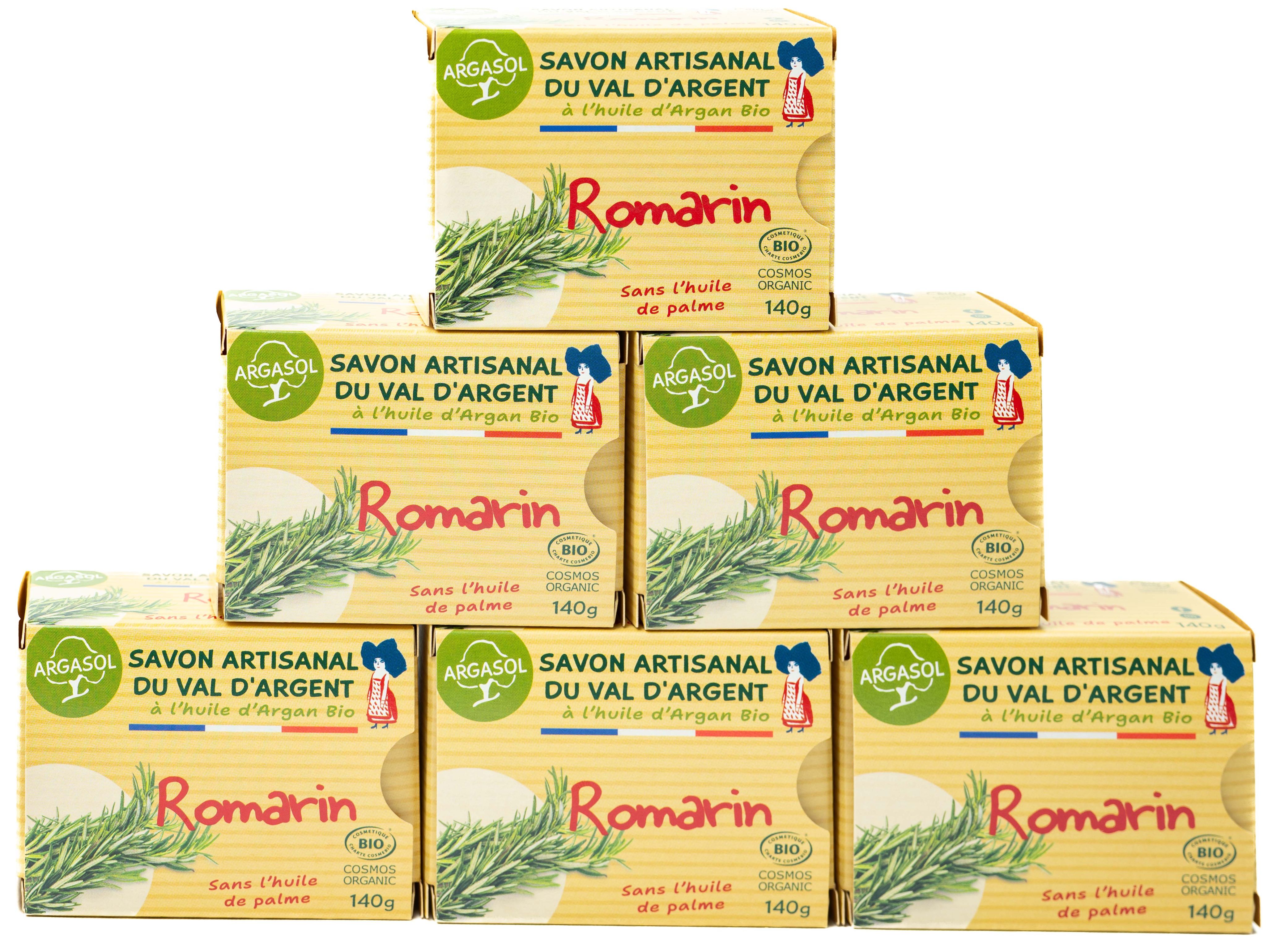 Lot de 6 Savons au Romarin