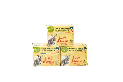 Lot de 3 Savons au Lait d'Anesse