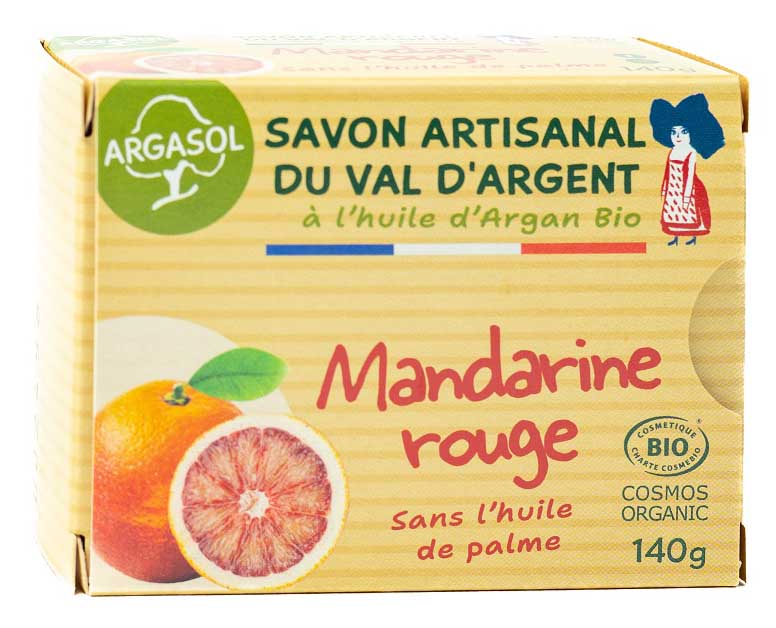 Savon à la Mandarine Rouge