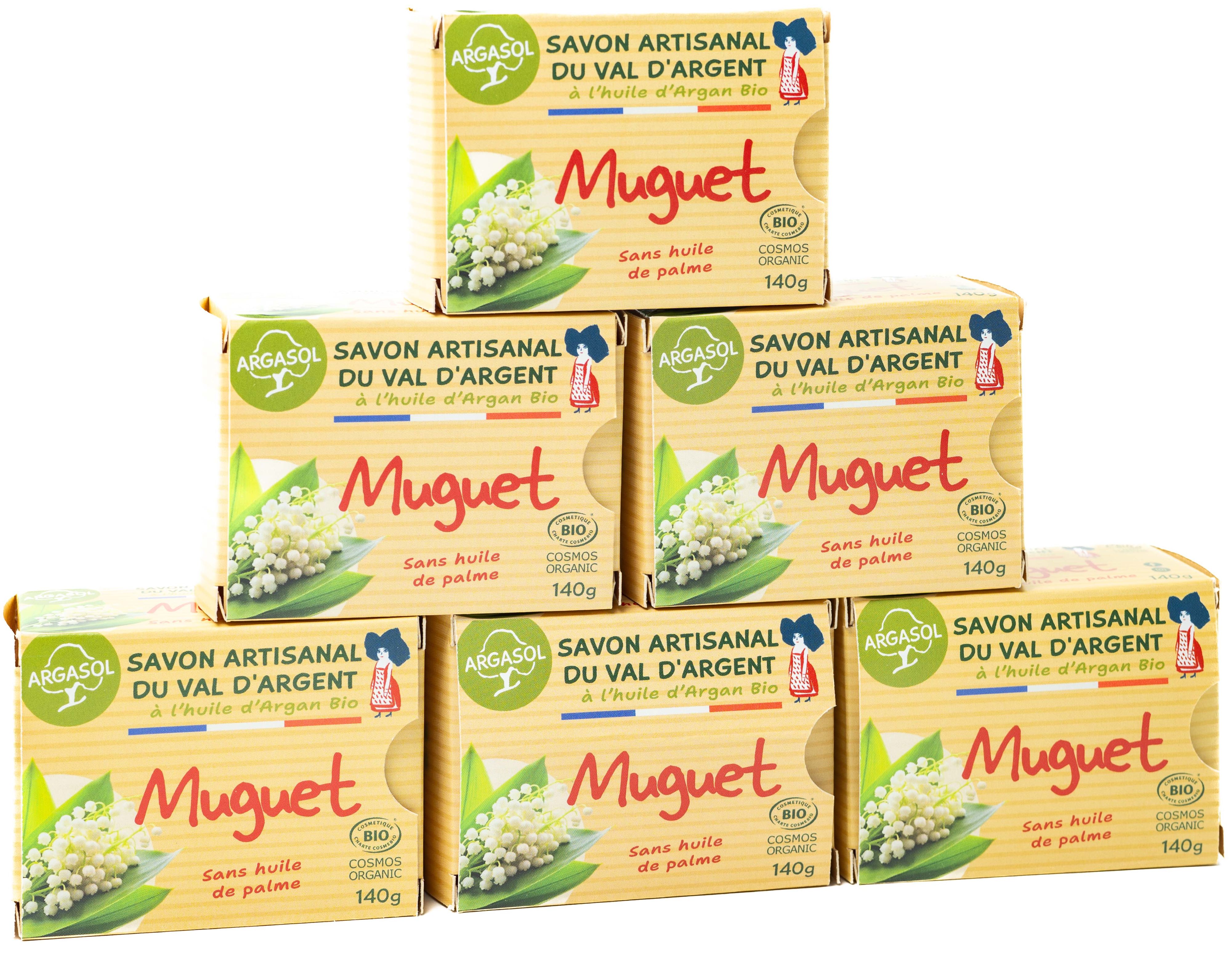 Lot de 6 Savons au muguet