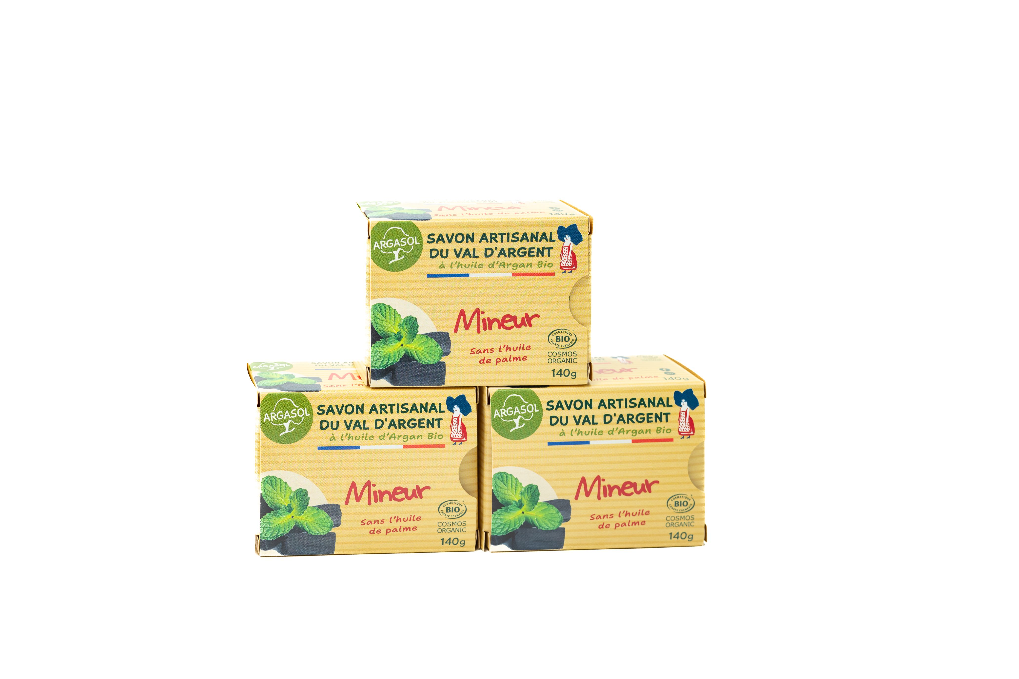 Lot de 3 Savons Le Mineur