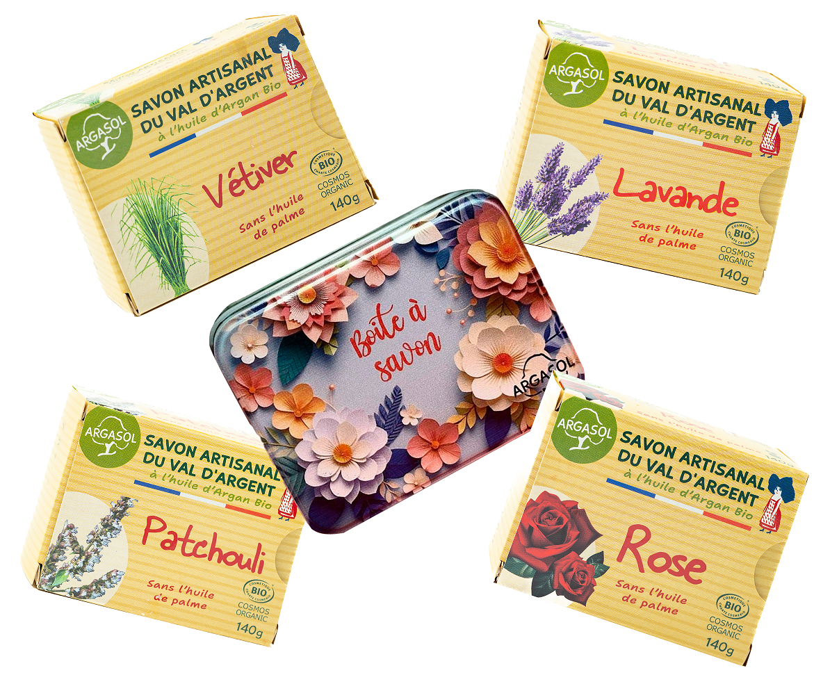 Savons artisanaux bio Argasol